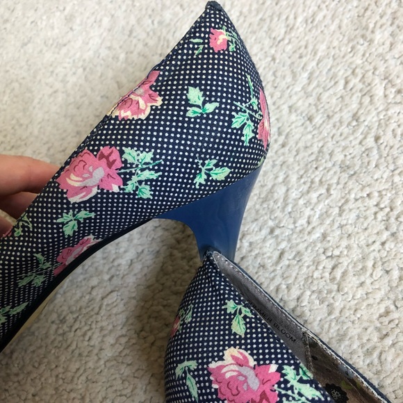 SOLD Poetic Licence London Summer Bloom Peep Toe H - Picture 8 of 8
